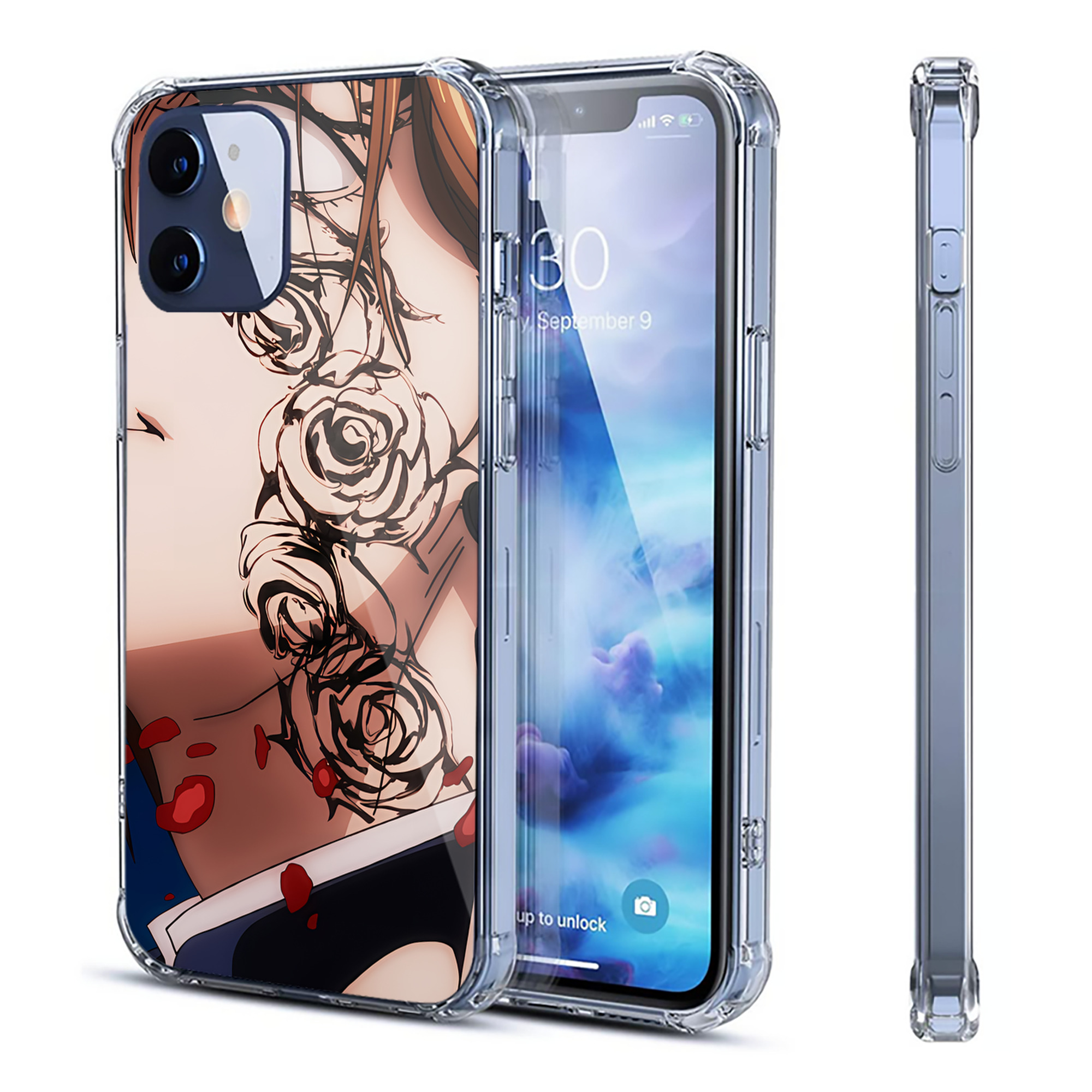 （画像用） SPY×FAMILY间谍家家酒 【iPhone 12シリーズ対応】透明スマホケース（クリアソフトケース）